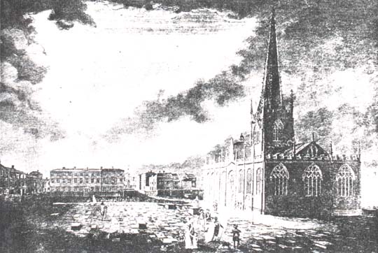 St. Peter's Church, Sheffield, England.