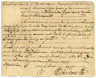 sheriff's writ, 1779